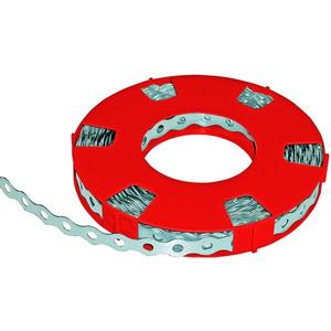 Metallmontageband 12 mm x 0,7 mm Loch 5,1 mm 10 m