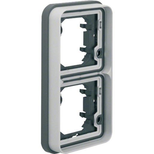 Rahmen 2-fach senkrecht für UP - Montage