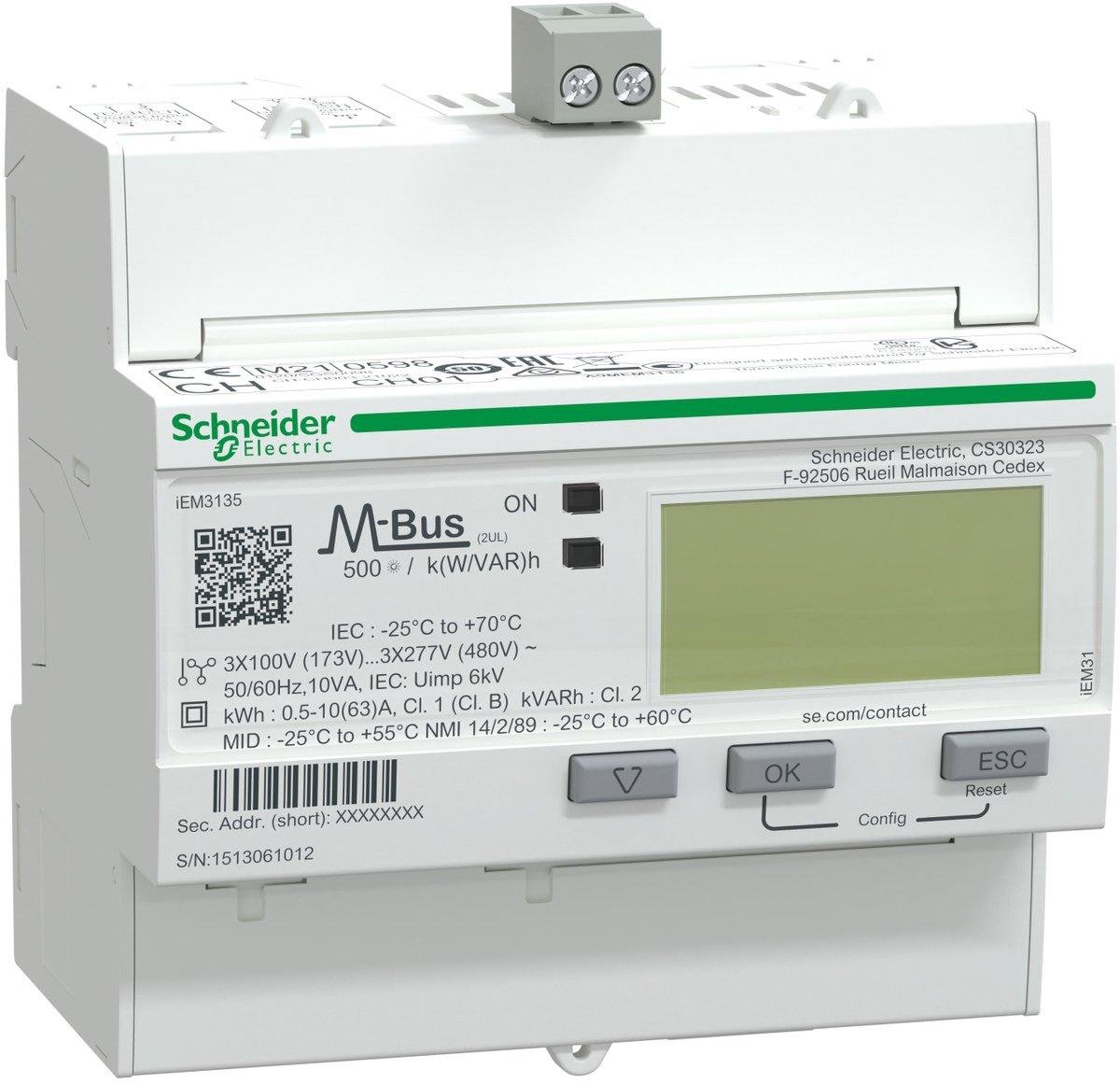Energiezähler PowerLogic 3-phasig 63A iEM3135