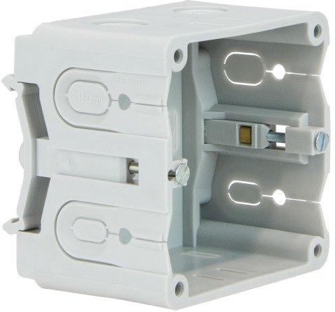 Geräteeinbaudose 1-fach für DIN-Schienenmontage IP20