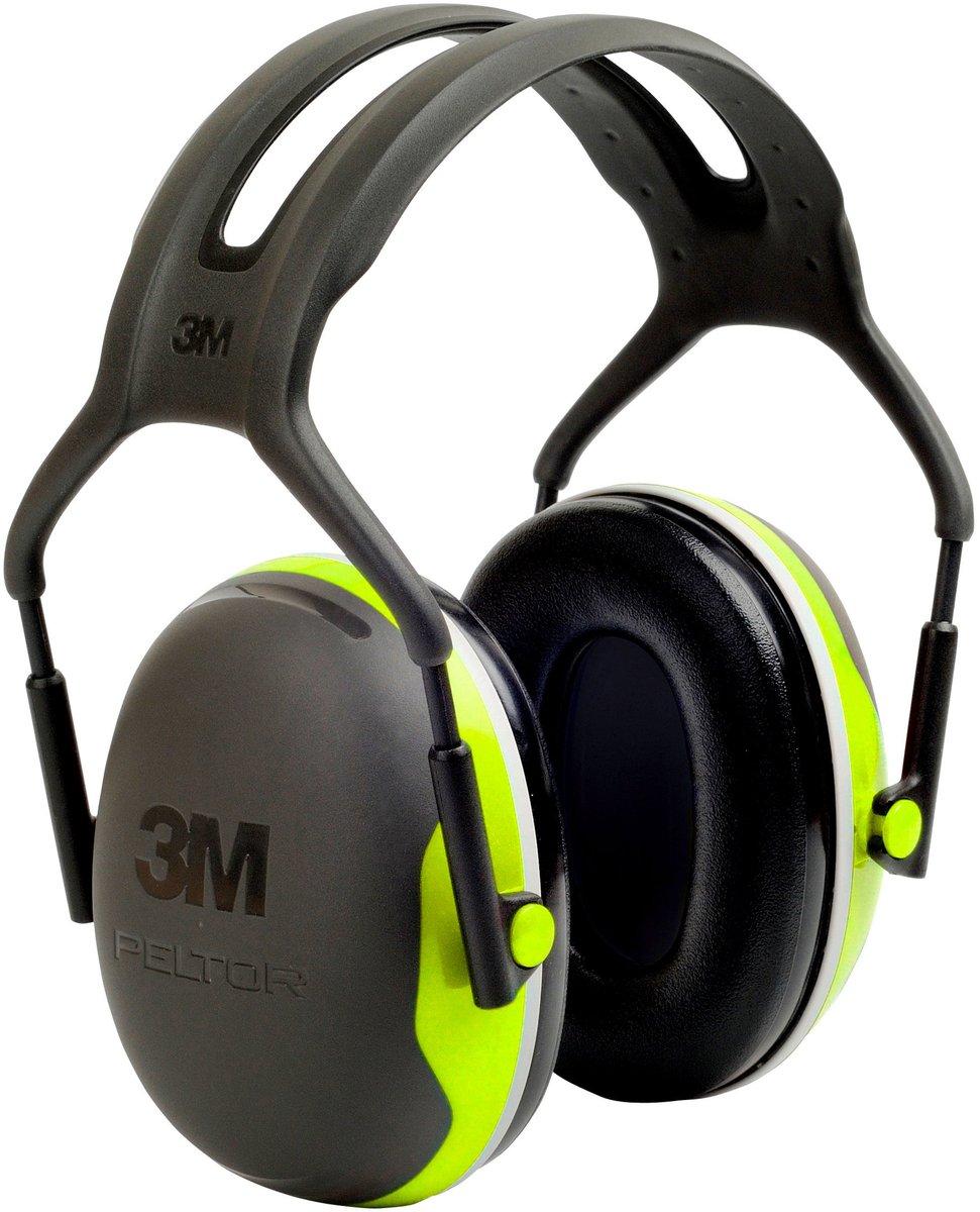 Kapselgehörschützer gelb-grün X4A 33dB
