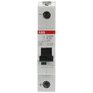 LS-Schutzschalter 1-polig 10kA K-Char 1A 1TE