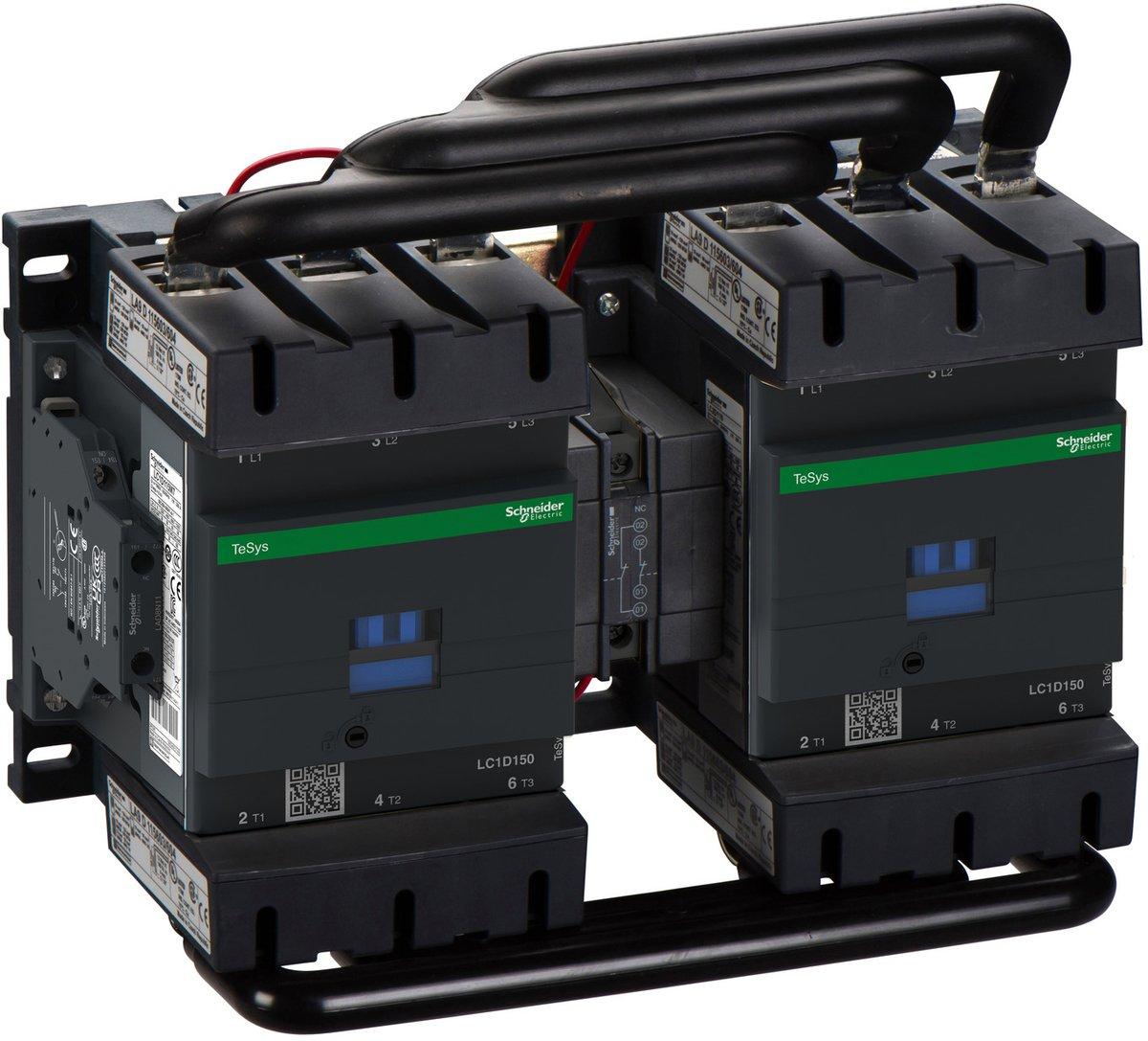 Wendeschützkombination 3-polig 1S + 1Ö 75 kW 400 V AC3 150 A Spule 230 V 50/60 Hz