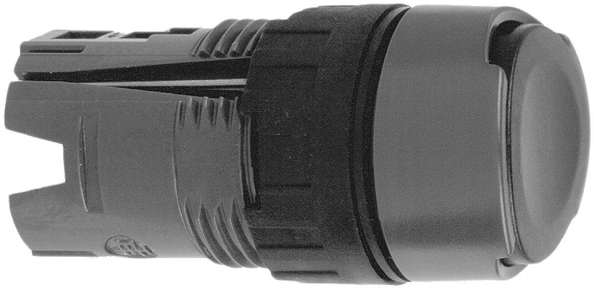 Frontelement Drucktaster Ø 16 mm schwarz