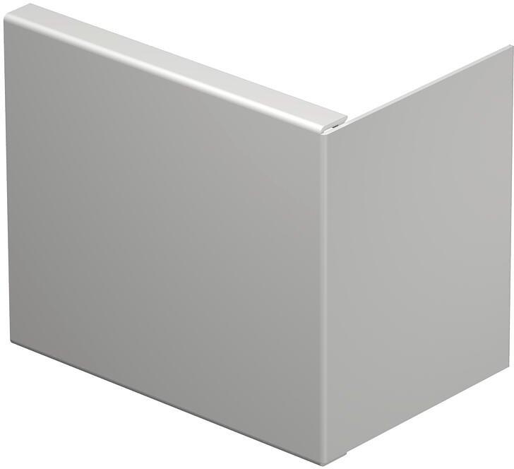 Endstück 100x130mm PVC reinweiß RAL 9010