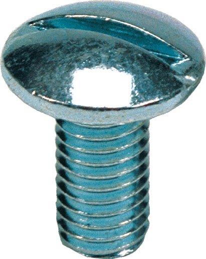 Sperrzahnschraube M8x16 Schraubschlitz Evz