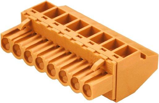 Leiterplattensteckverbinder Buchsenstecker 5.08 mm PolzahL 2 90°,