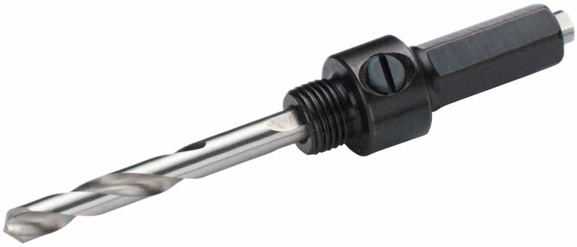Aufnahmeschaft 9,5mm Sechskant ohne Mitnehmer für Lochsägen 14-30mm