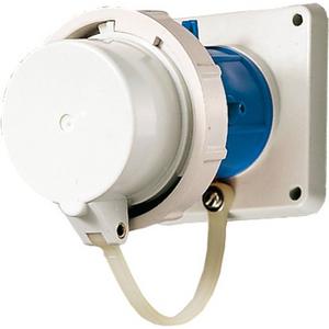 CEE-Anbaugerätestecker 16A 3p 230V 6h IP67 mit Schutzkappe