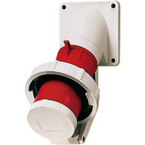 CEE-Anbaugerätestecker 16A 5p 400V 6h IP67 mit Klappdeckel