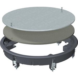 Zugdoseneinsatz für Universalmontage eisengrau Ø 294 mm