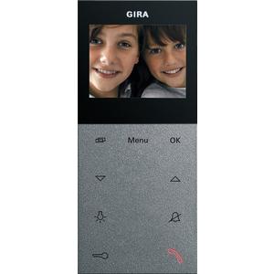 Wohnungsstation Video AP Plus System 55 Aluminium