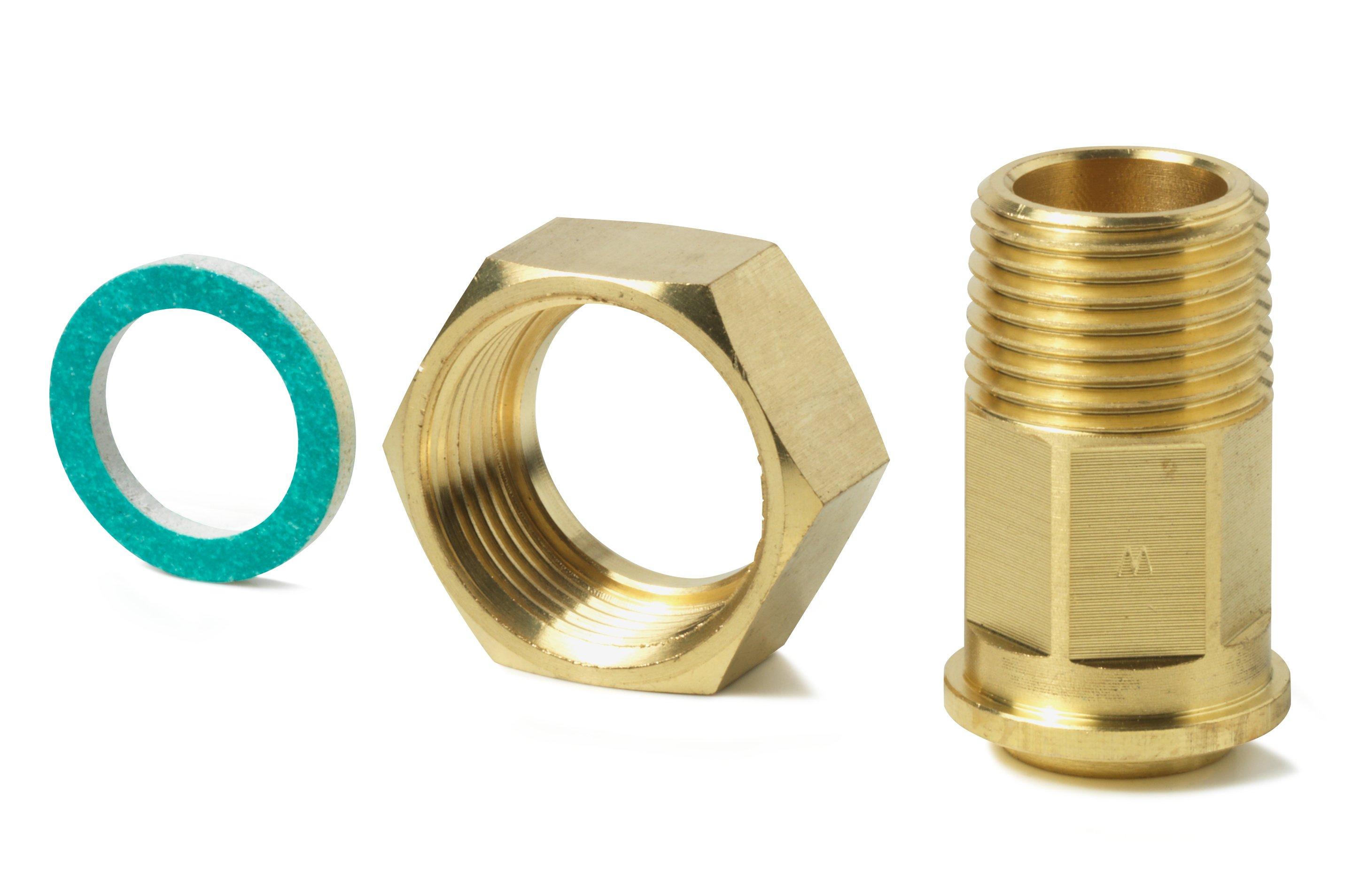 Anschlussverschraubung G3/4" auf 1/2"AG Messing