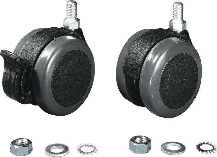 Doppel-Lenkrollen d=75 mm Preis per VPE