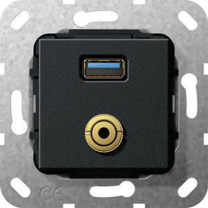 Unterputz Tragring USB 3.0 Typ A Miniklinke