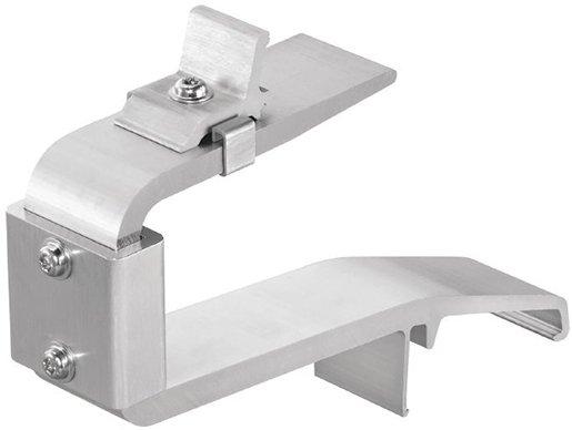 Montagesystem Dachhaken Aluminium PRO für 2 PV Module