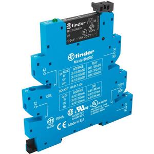 Koppelrelais MasterBASIC Schraubklemmen 1S 2A 12V AC/DC Serie 39