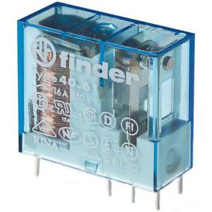 Steck- Printrelais Raster 5 mm 1 W / 12 VDC sensitiv Serie 40