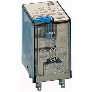 Industrierelais steckbar 2W 10A 220VDC Prüftaste + Anzeige Serie 55