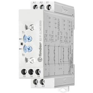 Multifunktions-Blinkgeber einstellbar 1W 16A 24 - 240V AC/DC Serie 83