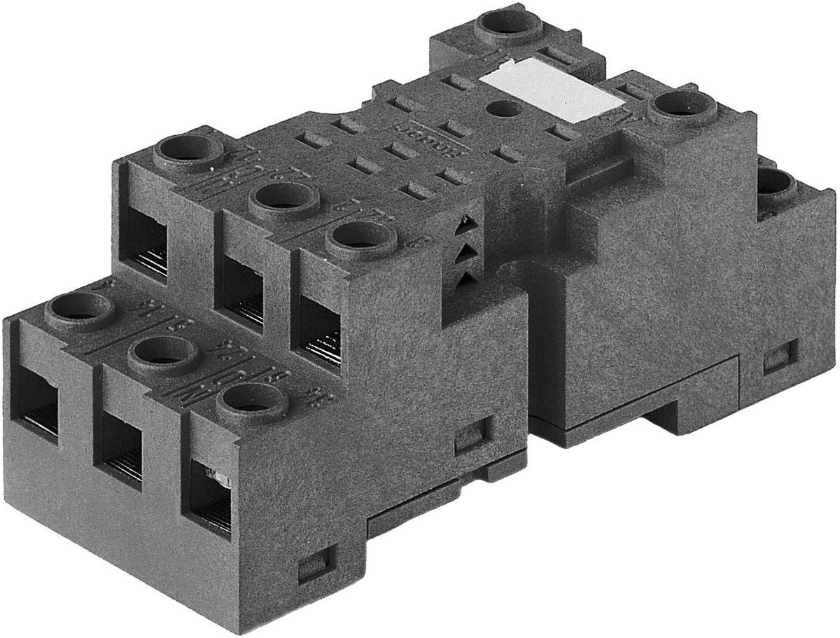 Fassung Schraubklemmen für Timer- Relaistyp 85.03 blau Serie 94