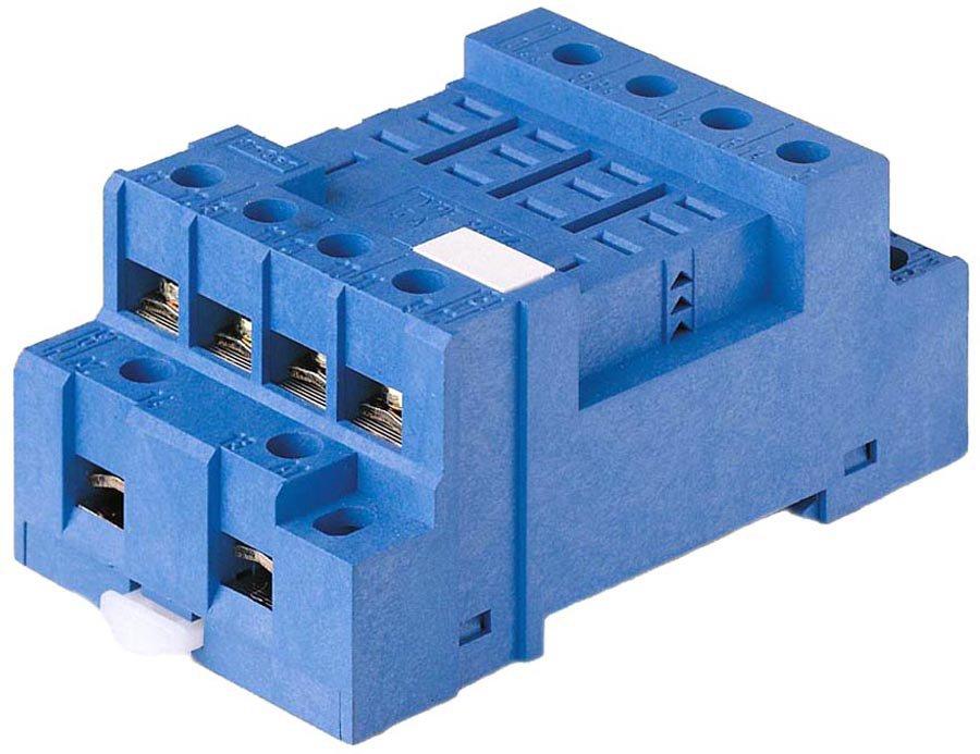 Relaisfassung Schraubkl. / plate clamp für Relaistyp 56.34 bl Serie 96