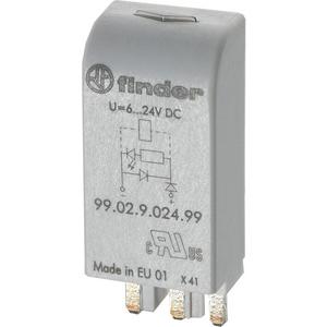 Anzeige EMV-Entstörmodul 6-220VDC Freilaufdiode keine LED Serie 99
