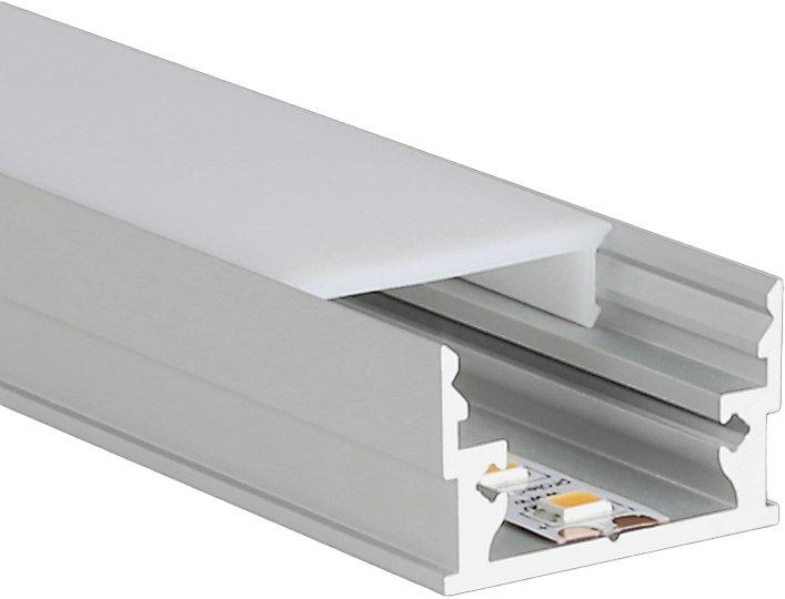 LED Aluminiumprofil M-Line Low 2m