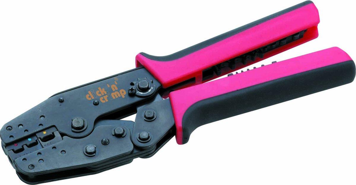 Presszange komplett mit Einsatz 220 mm für isolierte Kabelschuhe