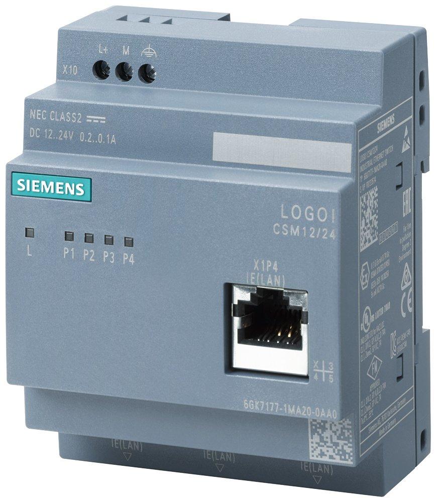 LOGO! CSM12/24 Compact Switch Modul Anschluss an LOGO!