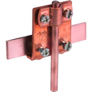 Falzklemme Cu Klemmbereich 0,7-10mm mit Überleger für Rd 7-10mm