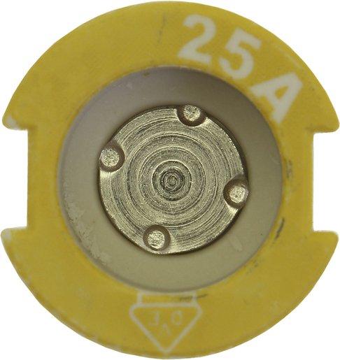 Passeinsatz für Sicherung Niederspannung 25 A AC 500 V D2 IEC
