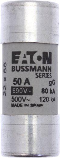 Sicherungseinsatz Niederspannung 50 A AC 690 V 22 x 58 mm gL/gG IEC
