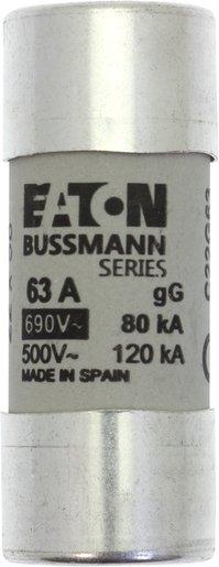 Sicherungseinsatz Niederspannung 63 A AC 690 V 22 x 58 mm gL/gG IEC