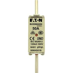 Sicherungseinsatz Niederspannung 50 A AC 500 V NH01 gL/gG IEC