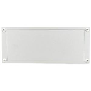 Frontplatte mit Kunststoffeinsatz HxB=300x1000mm