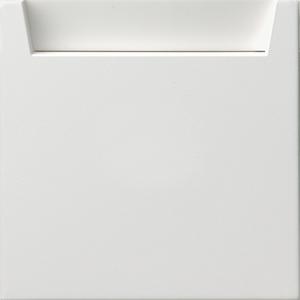Hotel-Card-Taster beschriftbar für Flächenschalter reinweiß