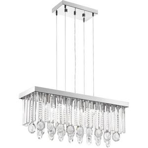 Hängeleuchte 7x33W G9 L-690 chrom Kristall CALAONDA