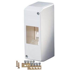 AP Automatenkasten 2TE mit Klemmen 140x50x65
