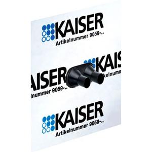 Doppel-Luftdichtungsmanschette Ø 15-22 mm für Rohre