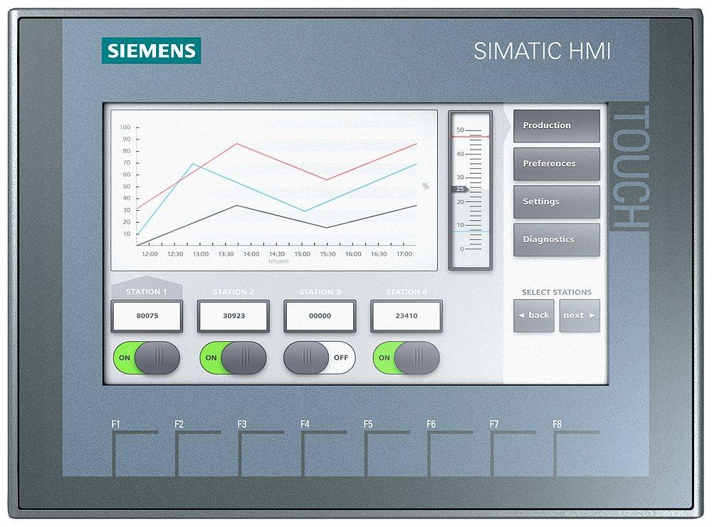 SIMATIC HMI KTP700 BASIC DP Tasten / Touchbedienung 7" TFT 65k Farben