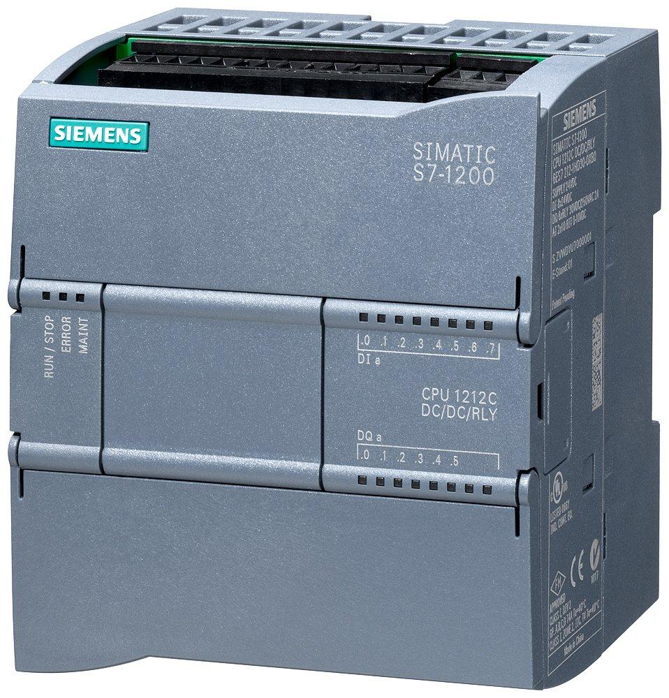 S7-1200 CPU 1212C DC/DC/RELAIS 8DI / 6DO / 2AI Versorgung 20,4-28,8VDC