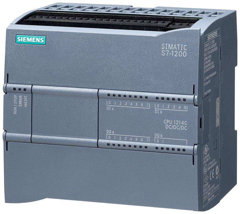 S7-1200 CPU 1214C DC/DC/DC 14DI / 10DO / 2AI Versorgung 20,4 - 28,8VDC