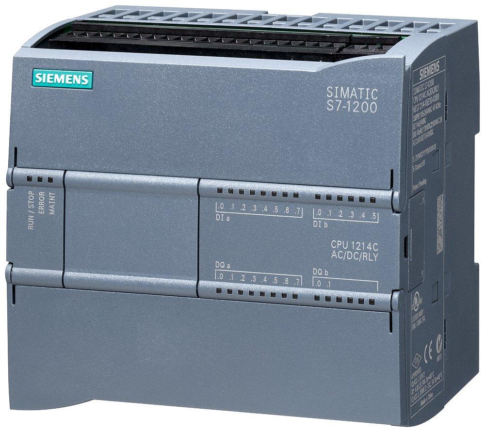 S7-1200 CPU 1214C AC/DC/RELAIS 14DI / 10DO / 2AI Versorgung 85-264VAC