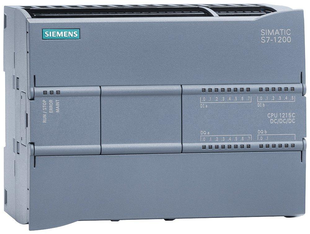 S7-1200 CPU 1215C DC/DC/DC 14DI / 10 DI / 2 AI Versorgung 20,4-28,8VDC