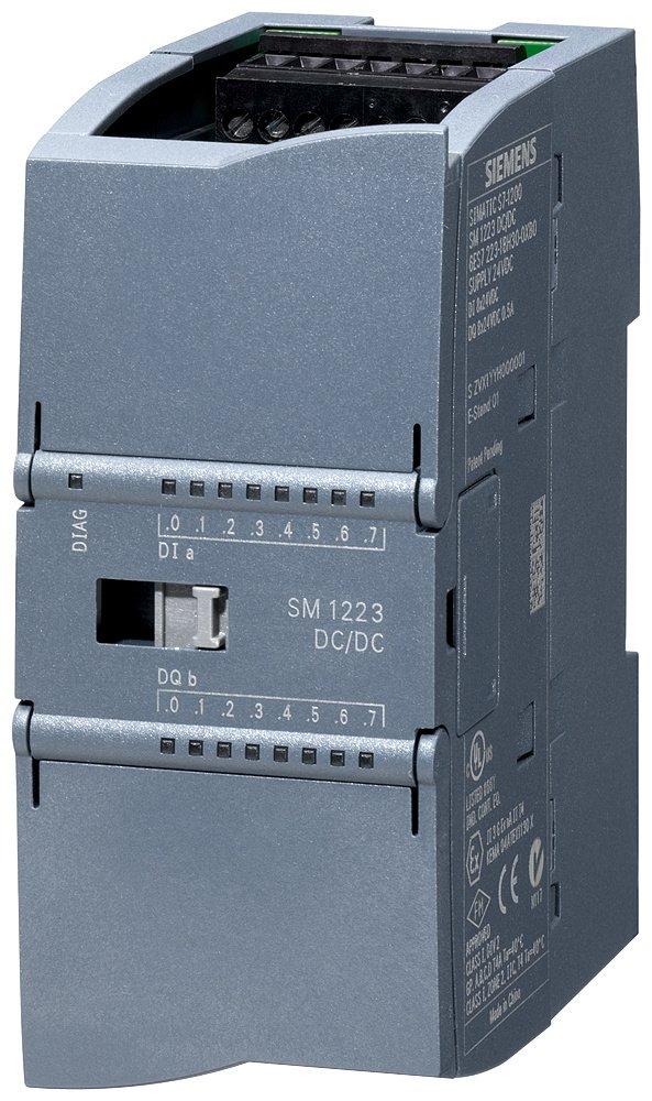 S7-1200 digitales Mischmodul SM 1223 - 8 DI 24 VDC / 8 DO TRANS. 0,5 A