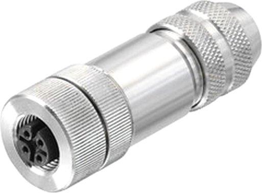Freikonfektionierbare Buchse Freikonfektionierbarer Stecker M12 Buchse