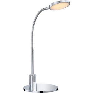 PEGASI Tischleuchte LED 3W 315 lm 3000K chrom Flexo Schalter