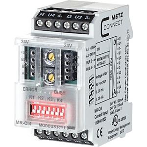 Modbus Modul RTU mit 4 analogen Strom-/ Spannungseingängen MR-CI4
