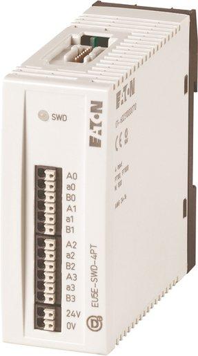 SWD-Ein-/Ausgabemodul 24 V DC 4 konfigurierbare digitale Eingänge
